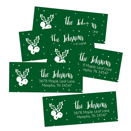 Spirits Bright Return Address Labels