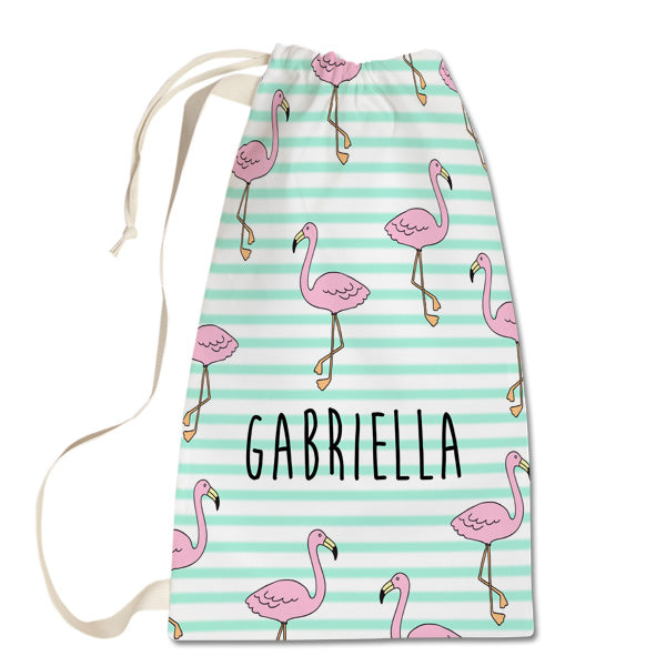 Flamingo Laundry Bag