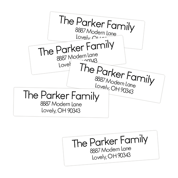 Simple Return Address Labels