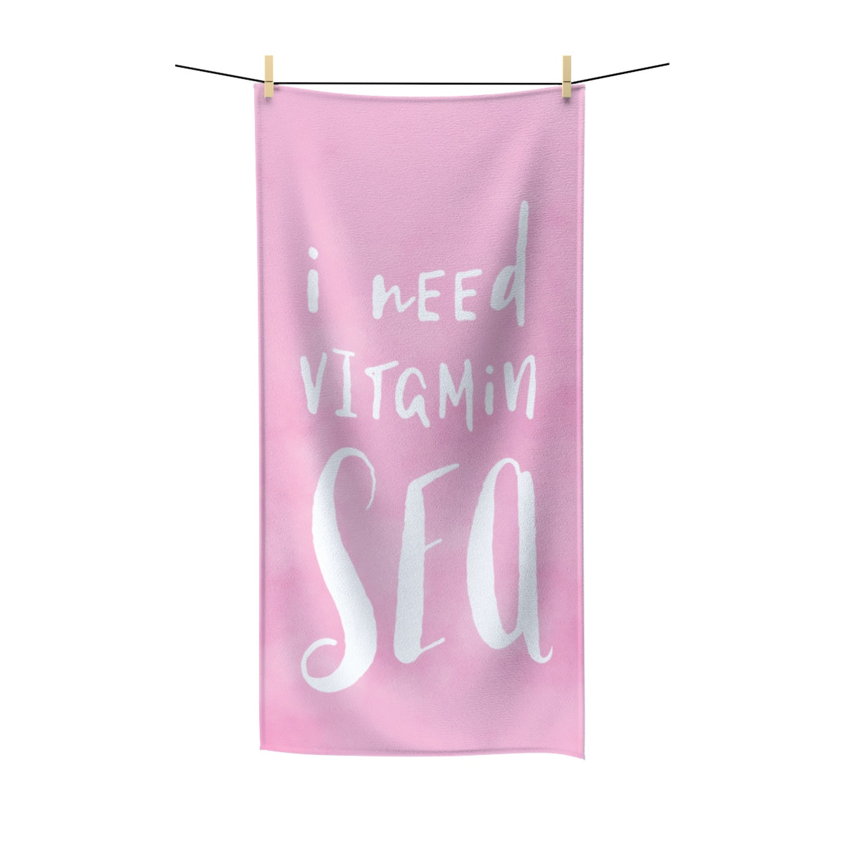 Vitamin Sea Beach Towel