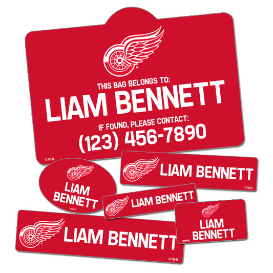 NHL Hockey Label Pack